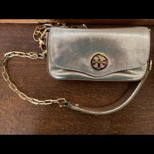 Tory Burch Gold Classic Mini Crossbody